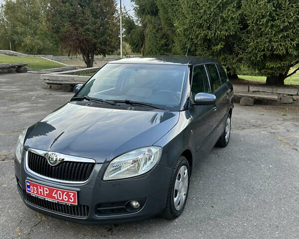 Шкода Фабия 2009 в Золотоноше на Automoto.ua Серый Шкода Фабия, объемом двигателя 1.39 л и пробегом 225 тыс. км за 6150 $, фото 6 на Automoto.ua