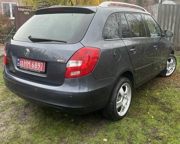 Серый Шкода Фабия, объемом двигателя 1.6 л и пробегом 187 тыс. км за 6570 $, фото 3 на Automoto.ua