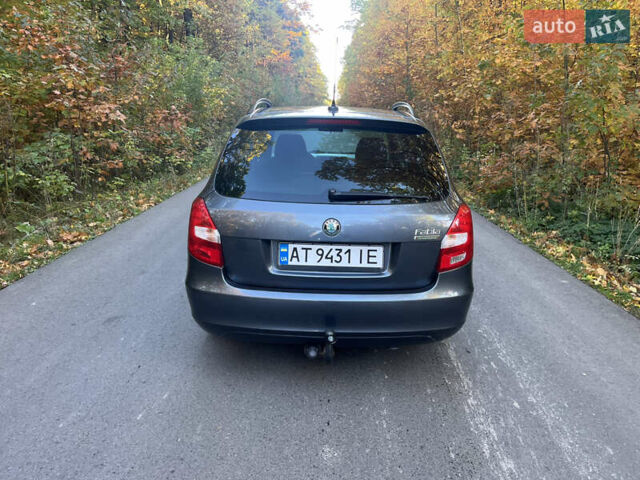 Серый Шкода Фабия, объемом двигателя 1.2 л и пробегом 210 тыс. км за 5750 $, фото 8 на Automoto.ua