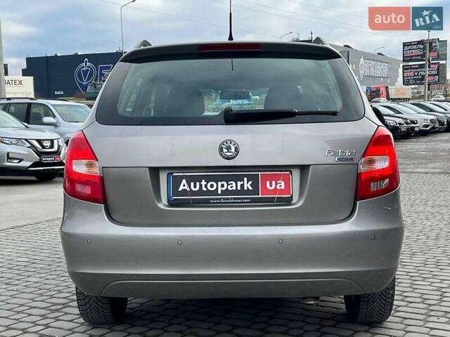 Серый Шкода Фабия, объемом двигателя 1.2 л и пробегом 208 тыс. км за 6990 $, фото 7 на Automoto.ua