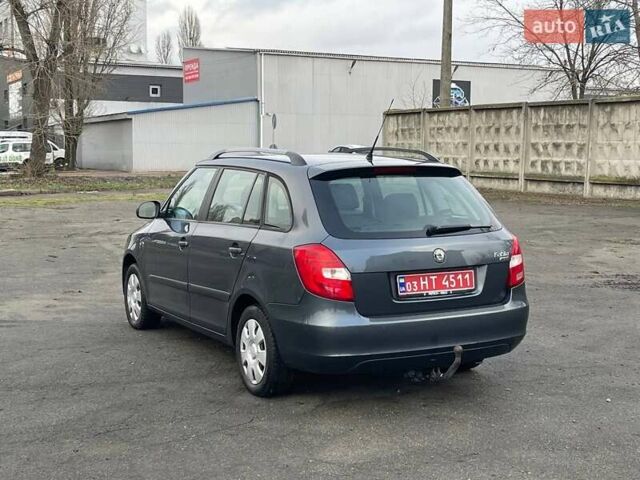 Серый Шкода Фабия, объемом двигателя 1.4 л и пробегом 196 тыс. км за 6000 $, фото 17 на Automoto.ua