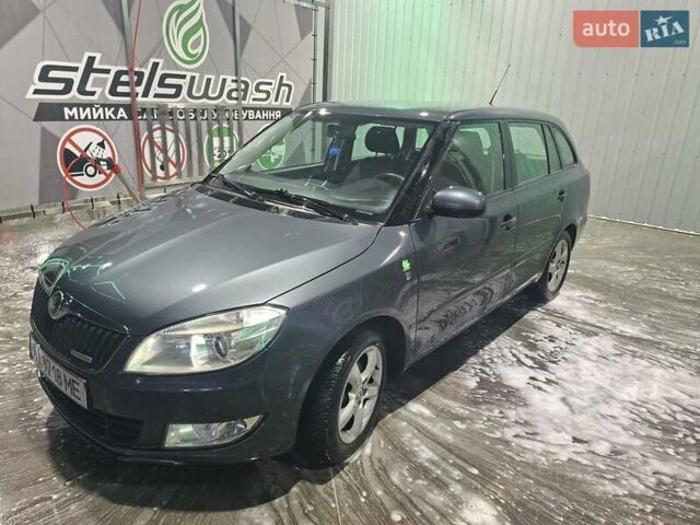 Серый Шкода Фабия, объемом двигателя 1.2 л и пробегом 244 тыс. км за 4750 $, фото 2 на Automoto.ua
