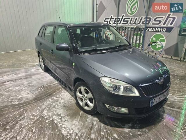 Серый Шкода Фабия, объемом двигателя 1.2 л и пробегом 244 тыс. км за 4750 $, фото 1 на Automoto.ua