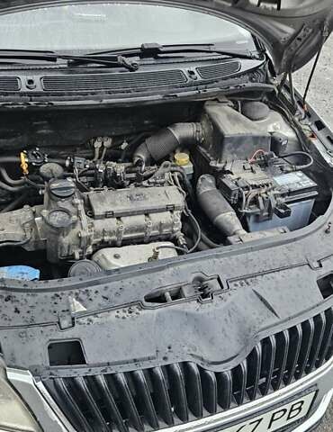 Серый Шкода Фабия, объемом двигателя 1.2 л и пробегом 195 тыс. км за 4900 $, фото 17 на Automoto.ua