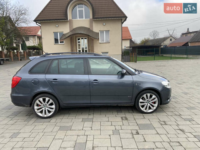 Серый Шкода Фабия, объемом двигателя 1.4 л и пробегом 219 тыс. км за 8000 $, фото 3 на Automoto.ua