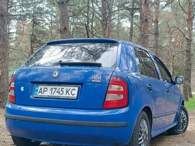 Синий Шкода Фабия, объемом двигателя 1.4 л и пробегом 300 тыс. км за 3500 $, фото 7 на Automoto.ua