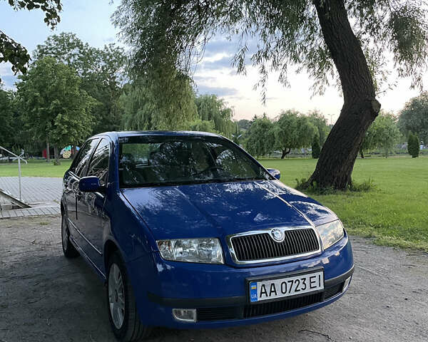 Синий Шкода Фабия, объемом двигателя 1.4 л и пробегом 210 тыс. км за 3500 $, фото 8 на Automoto.ua
