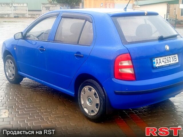 Синий Шкода Фабия, объемом двигателя 1.4 л и пробегом 190 тыс. км за 3500 $, фото 8 на Automoto.ua