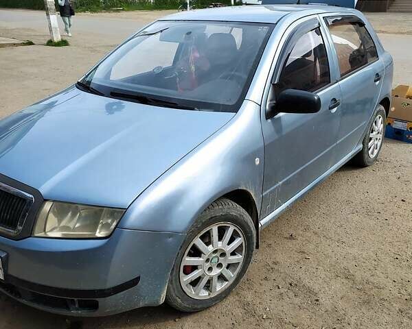 Синий Шкода Фабия, объемом двигателя 1.4 л и пробегом 125 тыс. км за 3100 $, фото 1 на Automoto.ua