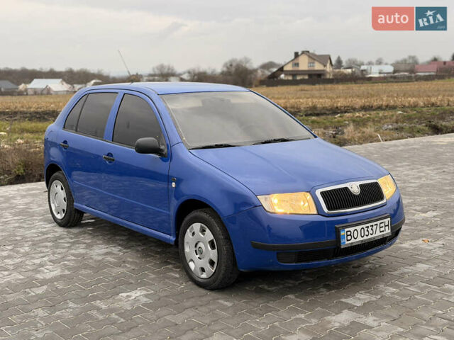 Синий Шкода Фабия, объемом двигателя 1.39 л и пробегом 188 тыс. км за 3600 $, фото 11 на Automoto.ua
