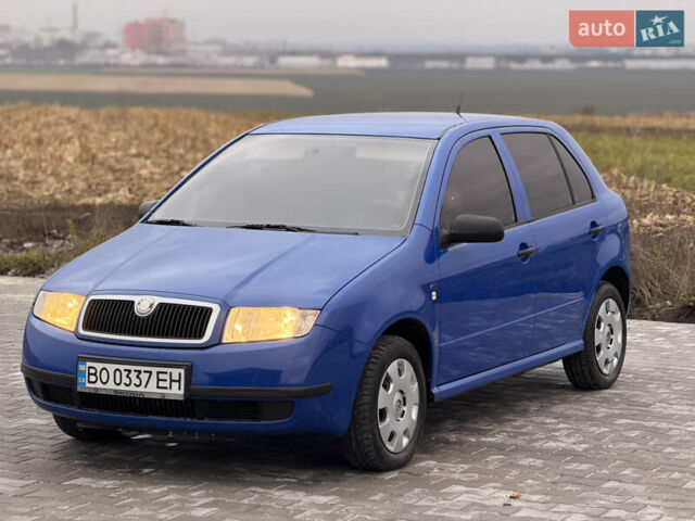 Синий Шкода Фабия, объемом двигателя 1.39 л и пробегом 188 тыс. км за 3600 $, фото 2 на Automoto.ua