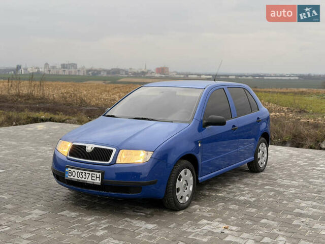 Синий Шкода Фабия, объемом двигателя 1.39 л и пробегом 188 тыс. км за 3600 $, фото 3 на Automoto.ua