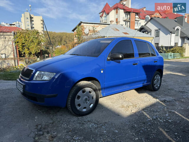 Синій Шкода Фабія, об'ємом двигуна 1.4 л та пробігом 188 тис. км за 3800 $, фото 1 на Automoto.ua