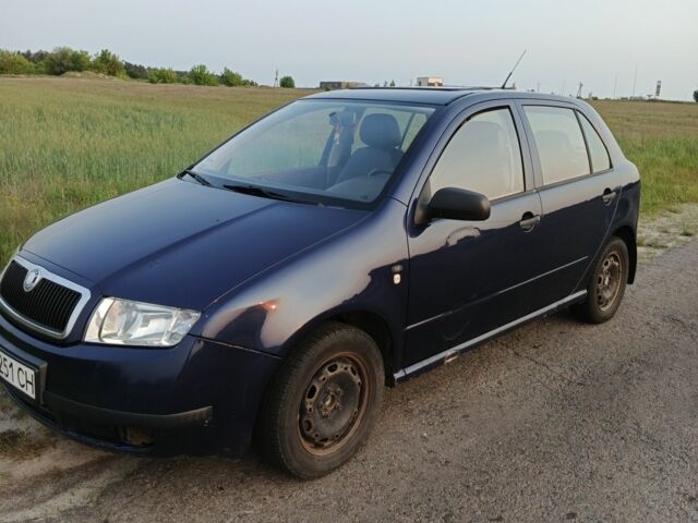 Синій Шкода Фабія, об'ємом двигуна 1.4 л та пробігом 189 тис. км за 2800 $, фото 7 на Automoto.ua