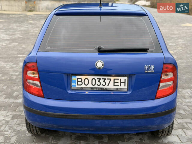 Синий Шкода Фабия, объемом двигателя 1.4 л и пробегом 188 тыс. км за 3400 $, фото 18 на Automoto.ua