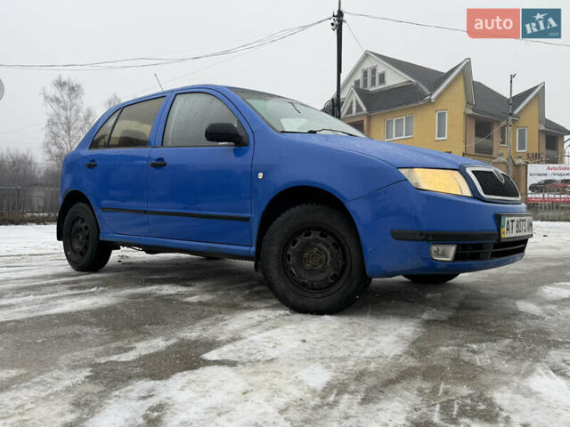Синий Шкода Фабия, объемом двигателя 1.39 л и пробегом 170 тыс. км за 3000 $, фото 1 на Automoto.ua