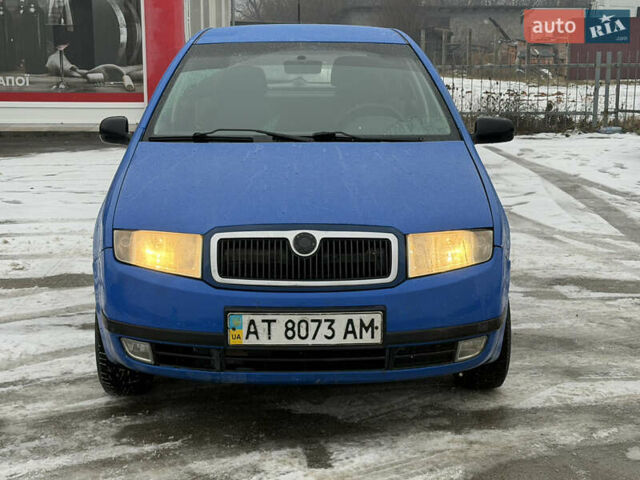 Синий Шкода Фабия, объемом двигателя 1.39 л и пробегом 170 тыс. км за 3000 $, фото 2 на Automoto.ua