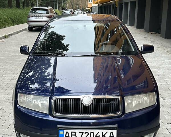 Синий Шкода Фабия, объемом двигателя 1.4 л и пробегом 300 тыс. км за 3150 $, фото 1 на Automoto.ua
