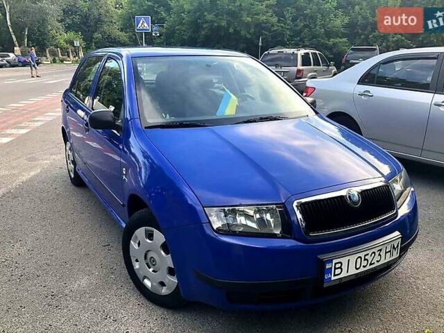 Шкода Фабия 2003 в Полтаве на Automoto.ua Синий Шкода Фабия, объемом двигателя 1.2 л и пробегом 248 тыс. км за 3300 $, фото 8 на Automoto.ua
