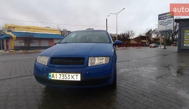Синий Шкода Фабия, объемом двигателя 1.39 л и пробегом 220 тыс. км за 3350 $, фото 14 на Automoto.ua