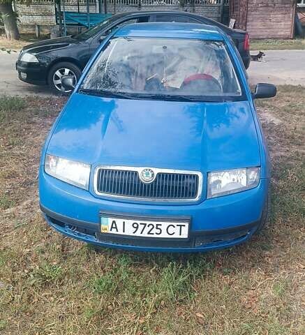 Синій Шкода Фабія, об'ємом двигуна 1.2 л та пробігом 270 тис. км за 3000 $, фото 1 на Automoto.ua