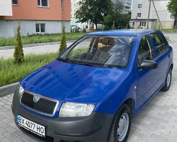 Синий Шкода Фабия, объемом двигателя 1.2 л и пробегом 200 тыс. км за 3300 $, фото 12 на Automoto.ua