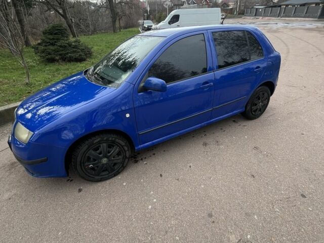 Синий Шкода Фабия, объемом двигателя 1.4 л и пробегом 191 тыс. км за 4250 $, фото 1 на Automoto.ua