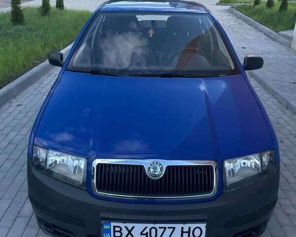 Синий Шкода Фабия, объемом двигателя 1.2 л и пробегом 200 тыс. км за 3300 $, фото 21 на Automoto.ua