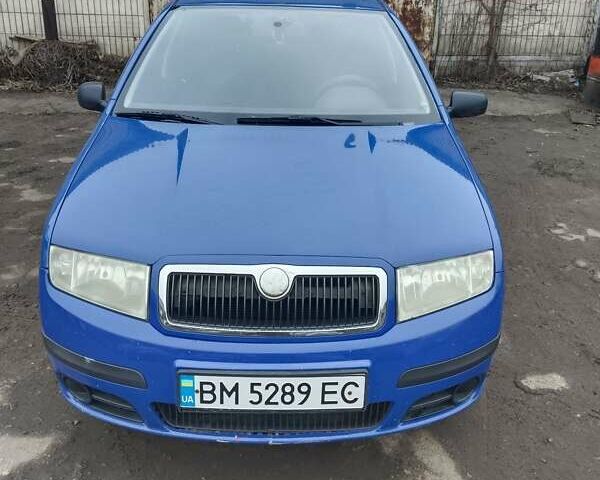 Синий Шкода Фабия, объемом двигателя 1.2 л и пробегом 240 тыс. км за 3500 $, фото 4 на Automoto.ua