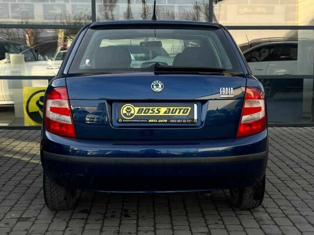 Синій Шкода Фабія, об'ємом двигуна 1.4 л та пробігом 244 тис. км за 4600 $, фото 5 на Automoto.ua