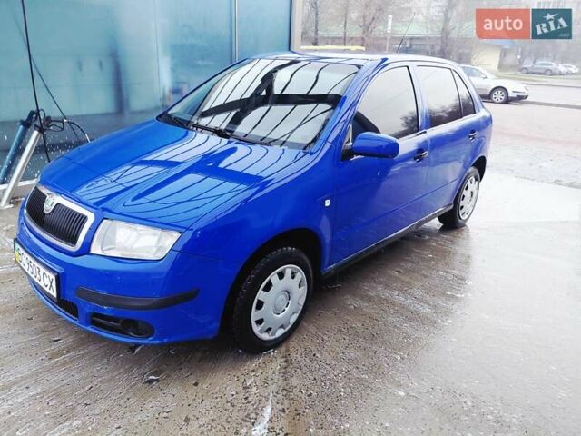Синий Шкода Фабия, объемом двигателя 1.4 л и пробегом 280 тыс. км за 4000 $, фото 2 на Automoto.ua