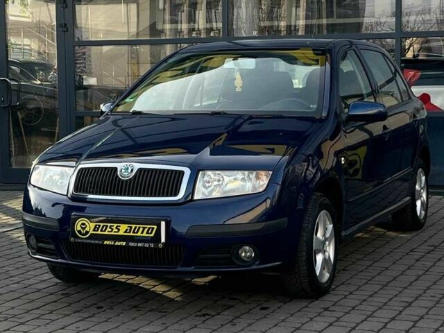 Синій Шкода Фабія, об'ємом двигуна 1.4 л та пробігом 244 тис. км за 4600 $, фото 2 на Automoto.ua