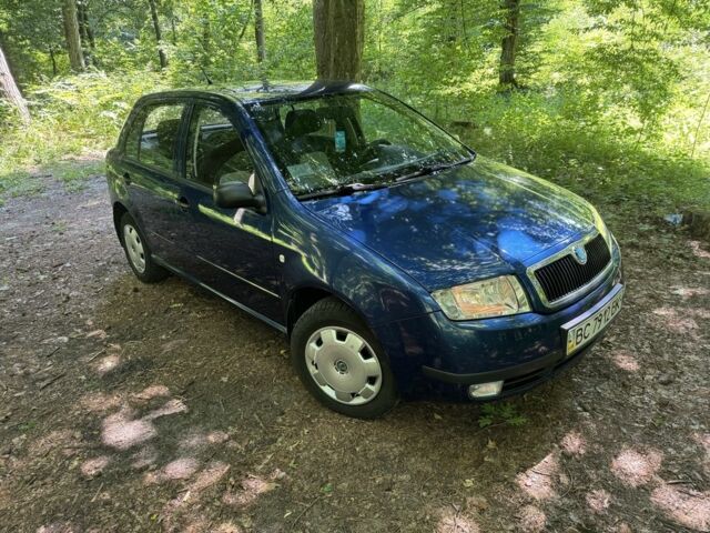 Синий Шкода Фабия, объемом двигателя 1.2 л и пробегом 122 тыс. км за 4000 $, фото 6 на Automoto.ua