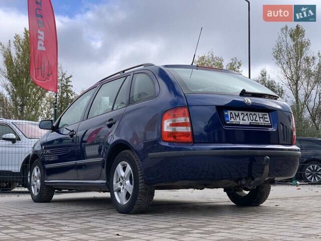 Синий Шкода Фабия, объемом двигателя 1.4 л и пробегом 241 тыс. км за 3999 $, фото 20 на Automoto.ua