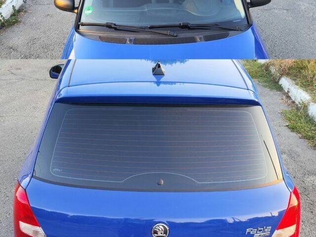 Синий Шкода Фабия, объемом двигателя 1.4 л и пробегом 254 тыс. км за 5400 $, фото 11 на Automoto.ua