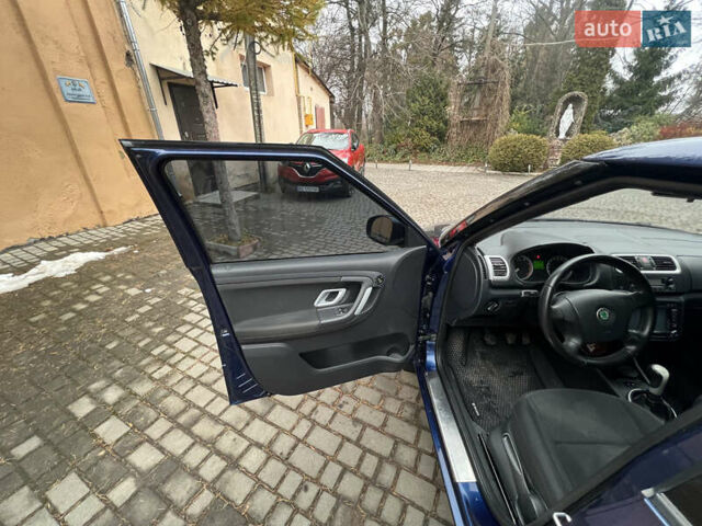 Синий Шкода Фабия, объемом двигателя 1.6 л и пробегом 203 тыс. км за 4650 $, фото 19 на Automoto.ua