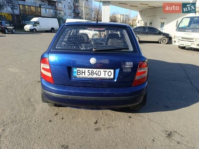 Синий Шкода Фабия, объемом двигателя 1.2 л и пробегом 215 тыс. км за 3300 $, фото 8 на Automoto.ua