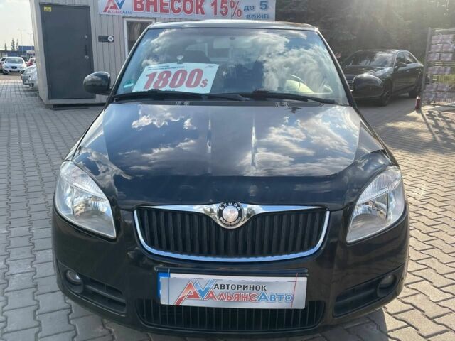 Синий Шкода Фабия, объемом двигателя 1.4 л и пробегом 201 тыс. км за 5400 $, фото 1 на Automoto.ua