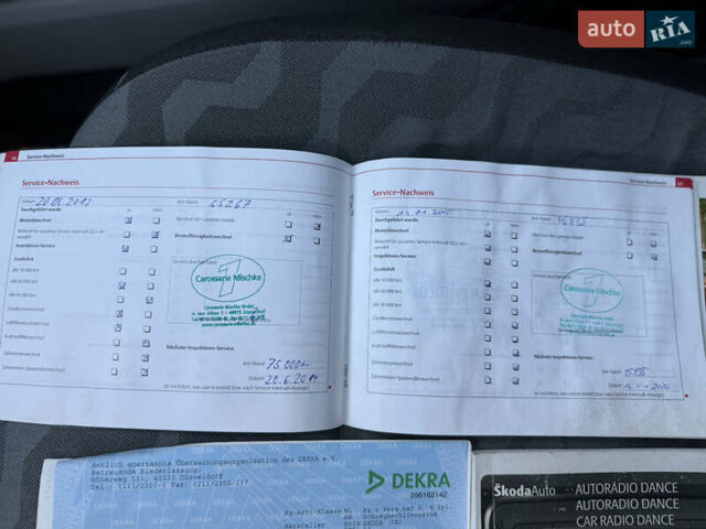 Синий Шкода Фабия, объемом двигателя 1.6 л и пробегом 238 тыс. км за 5500 $, фото 24 на Automoto.ua