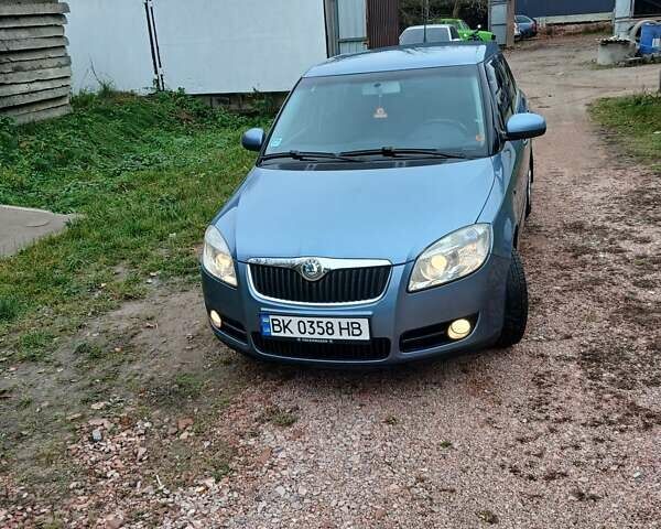 Синий Шкода Фабия, объемом двигателя 1.39 л и пробегом 176 тыс. км за 4200 $, фото 7 на Automoto.ua