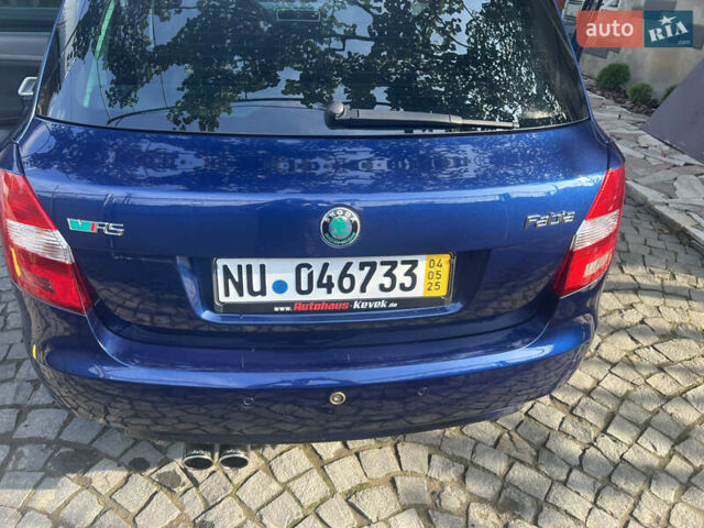 Синий Шкода Фабия, объемом двигателя 1.6 л и пробегом 160 тыс. км за 6799 $, фото 6 на Automoto.ua