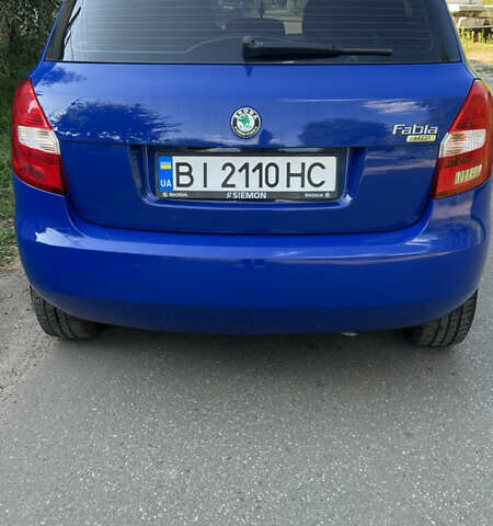 Синий Шкода Фабия, объемом двигателя 1.2 л и пробегом 156 тыс. км за 4850 $, фото 5 на Automoto.ua