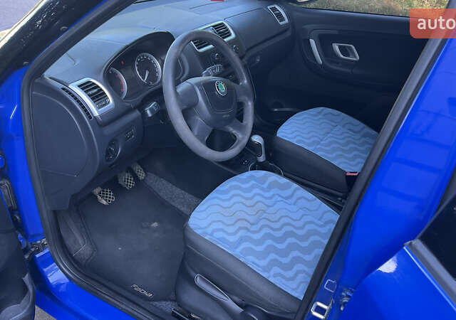 Синий Шкода Фабия, объемом двигателя 1.2 л и пробегом 156 тыс. км за 4850 $, фото 16 на Automoto.ua