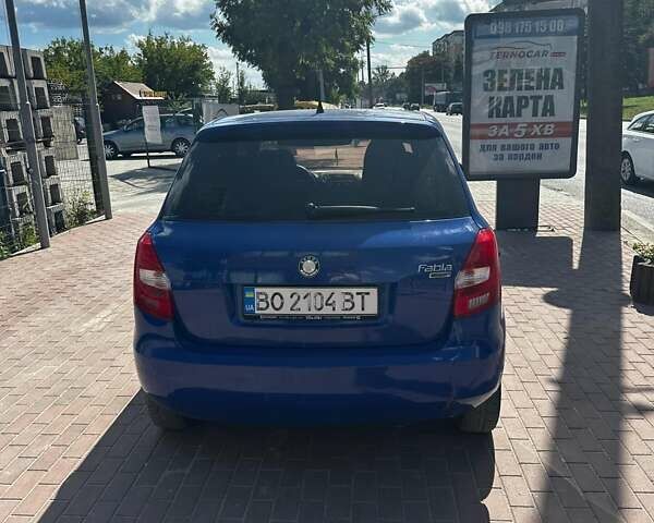 Синий Шкода Фабия, объемом двигателя 1.2 л и пробегом 222 тыс. км за 3990 $, фото 6 на Automoto.ua