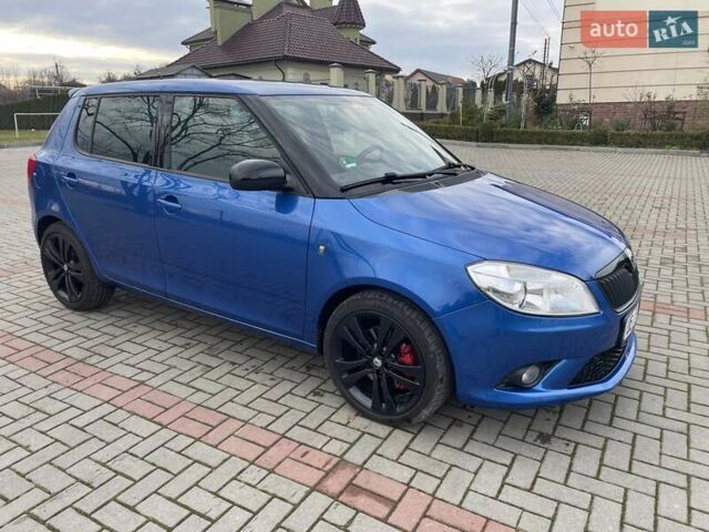 Синий Шкода Фабия, объемом двигателя 1.4 л и пробегом 142 тыс. км за 7899 $, фото 6 на Automoto.ua