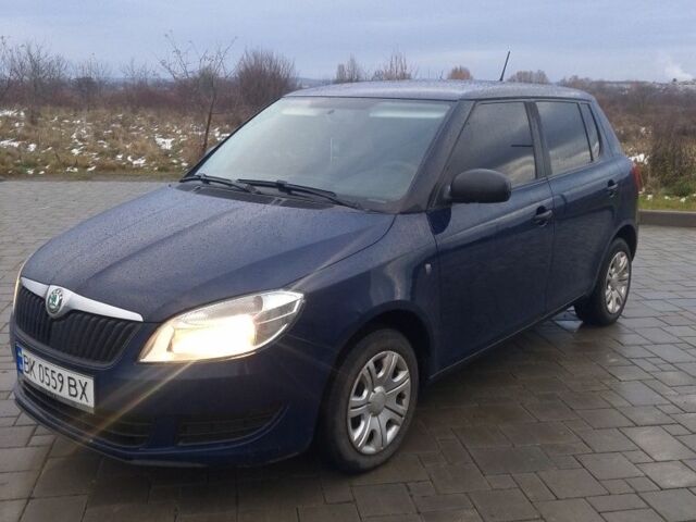 Синий Шкода Фабия, объемом двигателя 1.6 л и пробегом 217 тыс. км за 5200 $, фото 1 на Automoto.ua