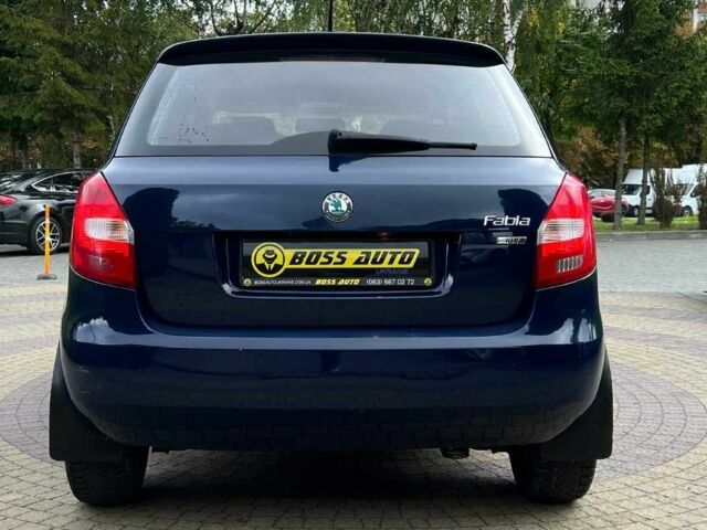 Шкода Фабія 2012 у Львові на Automoto.ua Синій Шкода Фабія, об'ємом двигуна 1.4 л та пробігом 250 тис. км за 6150 $, фото 5 на Automoto.ua