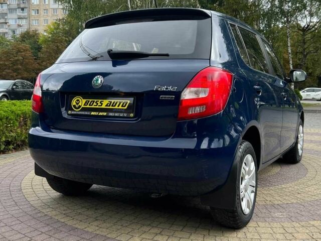 Шкода Фабія 2012 у Львові на Automoto.ua Синій Шкода Фабія, об'ємом двигуна 1.4 л та пробігом 250 тис. км за 6150 $, фото 6 на Automoto.ua