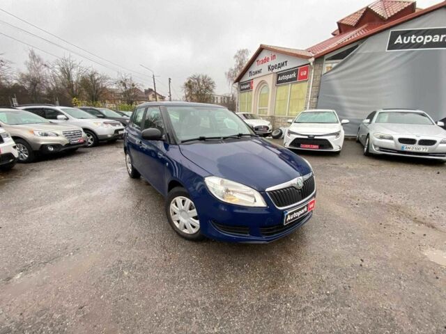 Синій Шкода Фабія, об'ємом двигуна 1.4 л та пробігом 283 тис. км за 5790 $, фото 1 на Automoto.ua