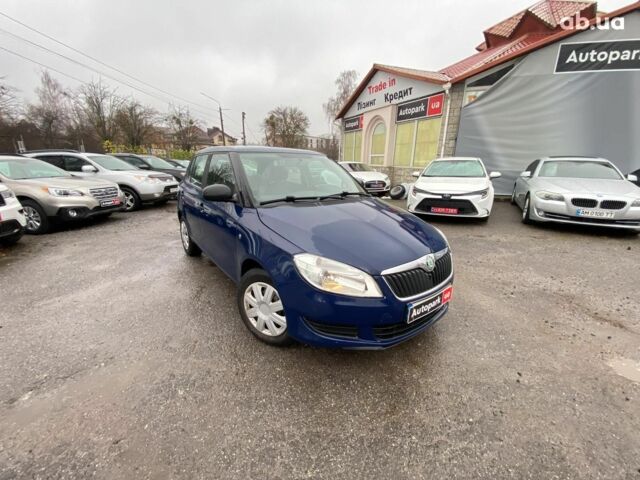 Синій Шкода Фабія, об'ємом двигуна 1.4 л та пробігом 283 тис. км за 5790 $, фото 1 на Automoto.ua